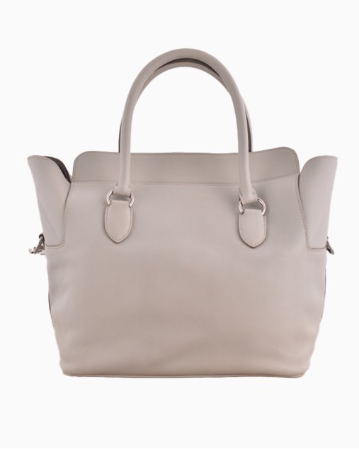 Bolsa Hermès Original Toolbox 26 Cinza Feminina